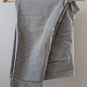 Banana Republic Gray Chinos with Straight Fit